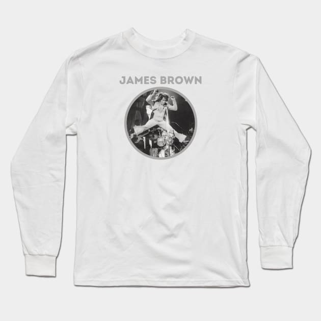 james ll grey jump Long Sleeve T-Shirt by claudia awes